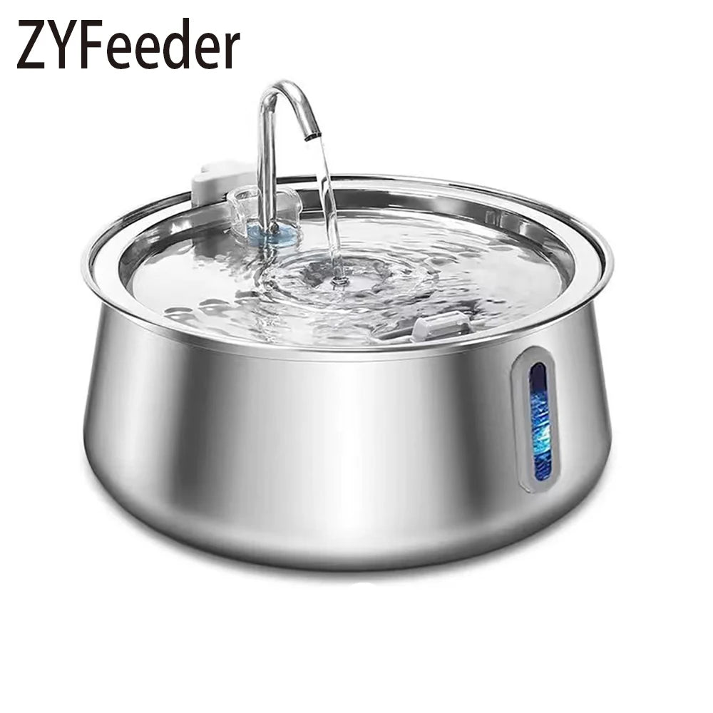 Pack 6 filtres pour fontaine à eau pour chat en inox 4 L - vue principale