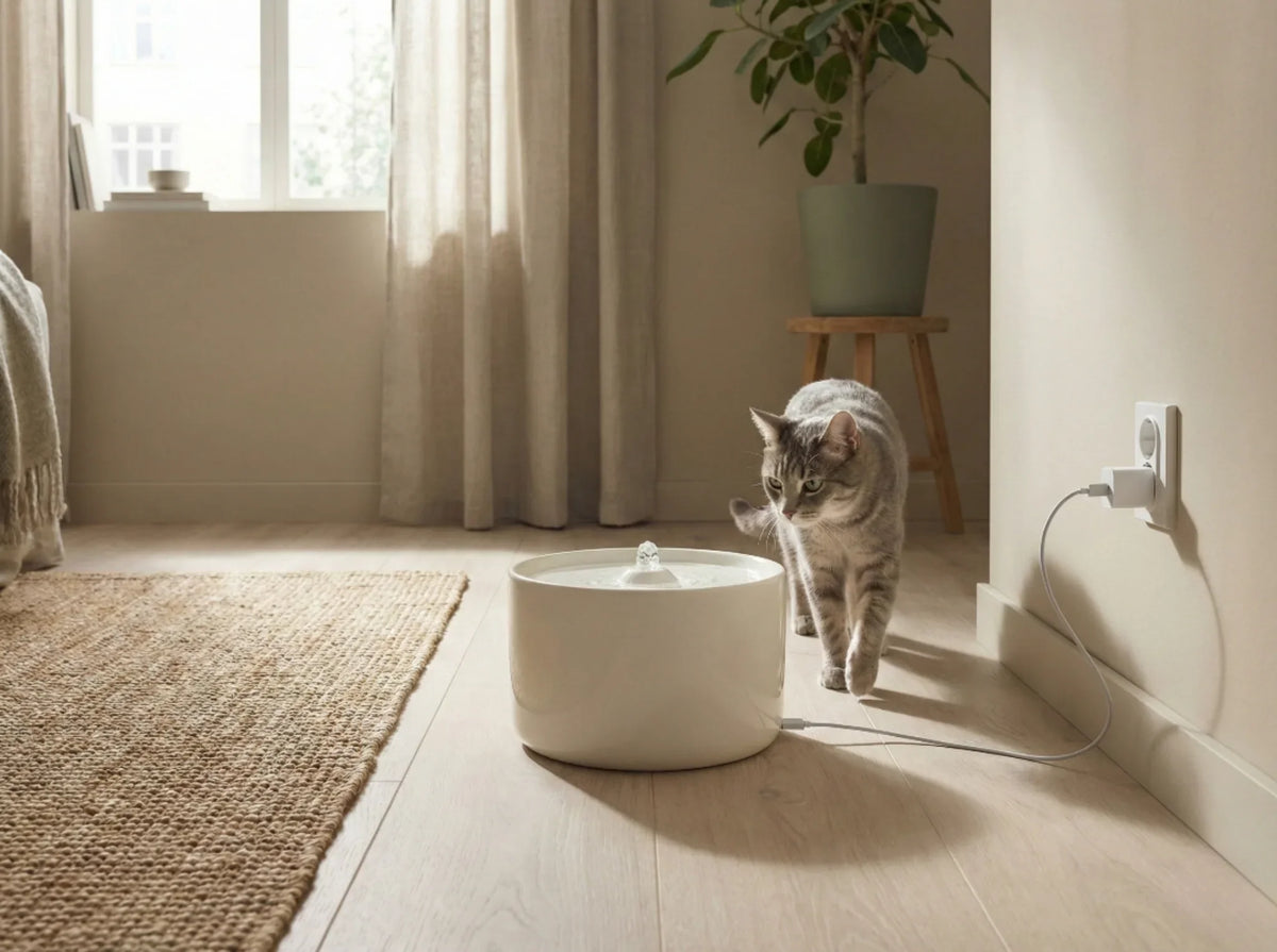 Fontaine à eau pour chat électrique / USB Image