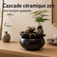Fontaine à eau céramique Cascade minérale – 1 L
