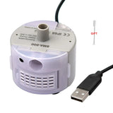 Pompe USB de rechange silencieuse pour fontaine à chat — SMA-800 5 V/1 A
