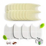 Pack 4 filtres compatibles fontaine inox Adeptola 4 L - vue principale