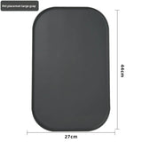 Tapis anti-gaspillage pour gamelle de chat — Gris