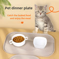 Tapis Anti-Gaspillage Gamelle Chat