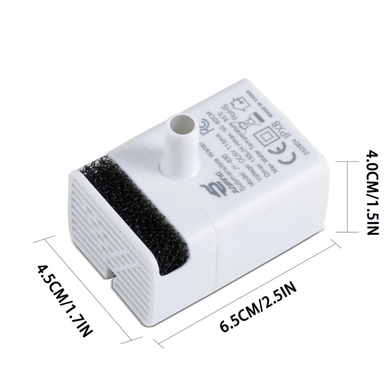 Pompe USB universelle de rechange ultra-silencieuse pour fontaine à chat