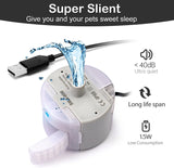 Pompe USB de rechange silencieuse pour fontaine à chat — SMA-800 5 V/1 A