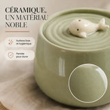 Céramique, un matériau noble, surface lisse et hygiénique