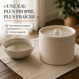 Une eau plus propre et plus fraîche, brassée et oxygénée