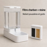 Eau filtrée propre — Fontaine gravitaire 3,3/3,8 L