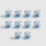 Pack 10 filtres fontaine à eau céramique baleine 1,3L