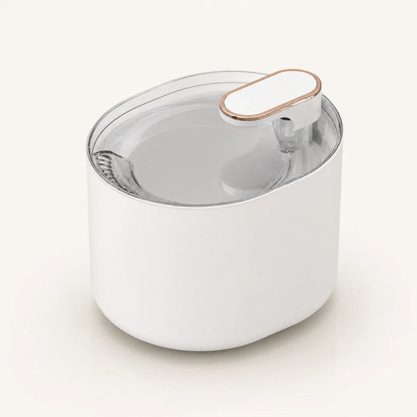 Fontaine à eau écoulement doux blanche 3 L — studio