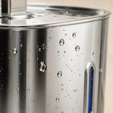 Fontaine inox bec robinet arche carrée 2,2 L - acier inoxydable 304