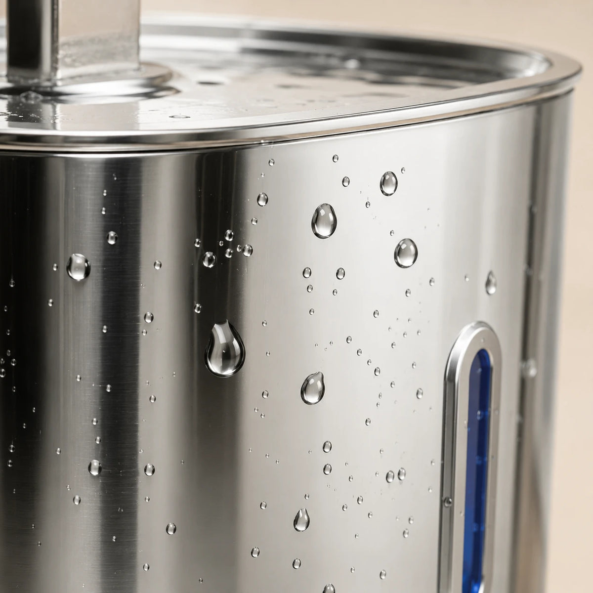 Fontaine inox bec robinet arche carrée 2,2 L - acier inoxydable 304