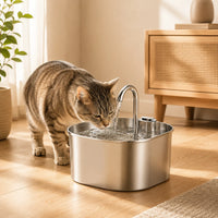 Fontaine inox bec robinet carré 2,2 L - en situation dans un intérieur