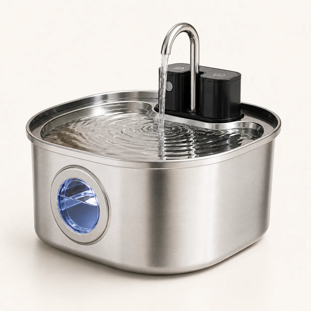 Fontaine à eau en inox FlowArc — 3,2 L