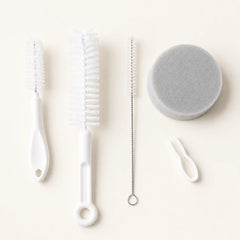Kit nettoyage fontaine Chat 5-en-1 - Brosse + Éponge