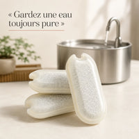 Filtres de rechange fontaine inox bec robinet 2,2 L, eau toujours pure