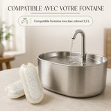 Filtres compatibles fontaine inox bec robinet 2,2 L