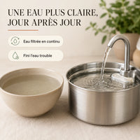 Eau plus claire avec les filtres fontaine bec robinet 2,2 L