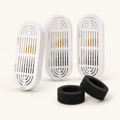 Pack de filtres Adeptola compatibles fontaine inox 4 L pour chat
