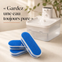 Filtres de rechange fontaine DownyPaws 2,5 L, eau toujours pure