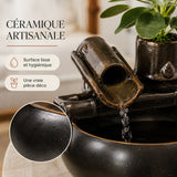 Céramique artisanale, surface lisse et hygiénique