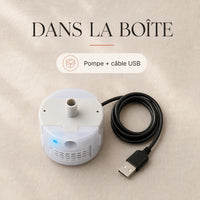 Contenu : pompe USB SMA-800 et cable