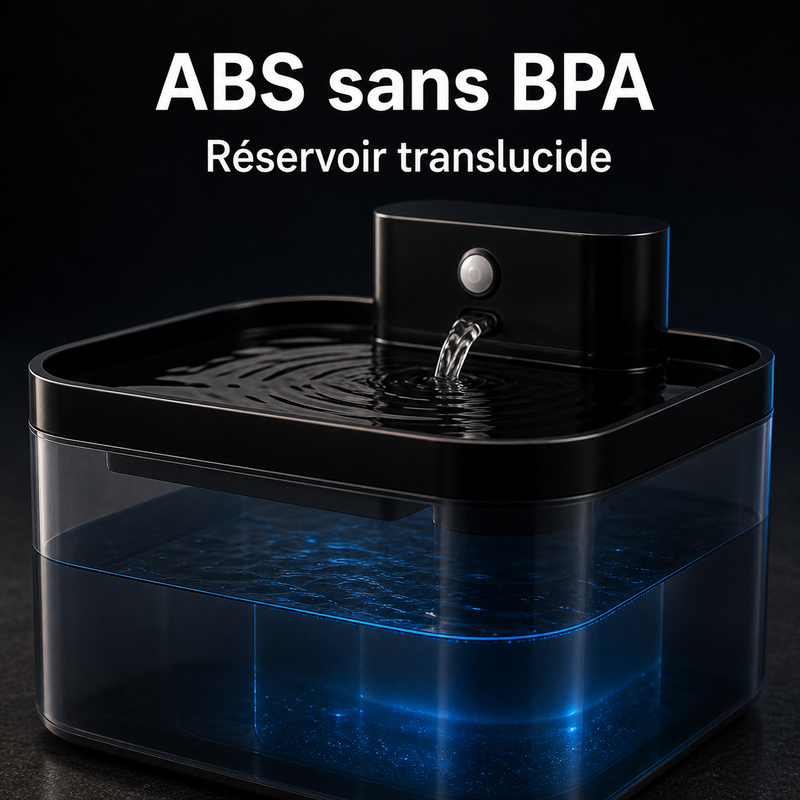 Matériaux sains — Fontaine sans fil 2,2 L capteur IR