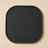 Tapis anti-gaspillage pour gamelle de chat — Noir